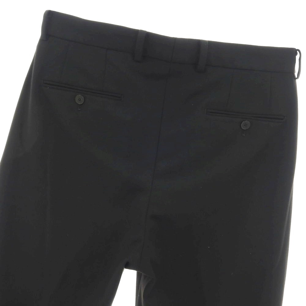 【中古】ユナイテッドアローズ UNITED ARROWS ストレッチ ポリエステルレーヨン ドレススラックスパンツ ブラック【サイズL】【 状態ランクB 】【 メンズ 】[BPD]