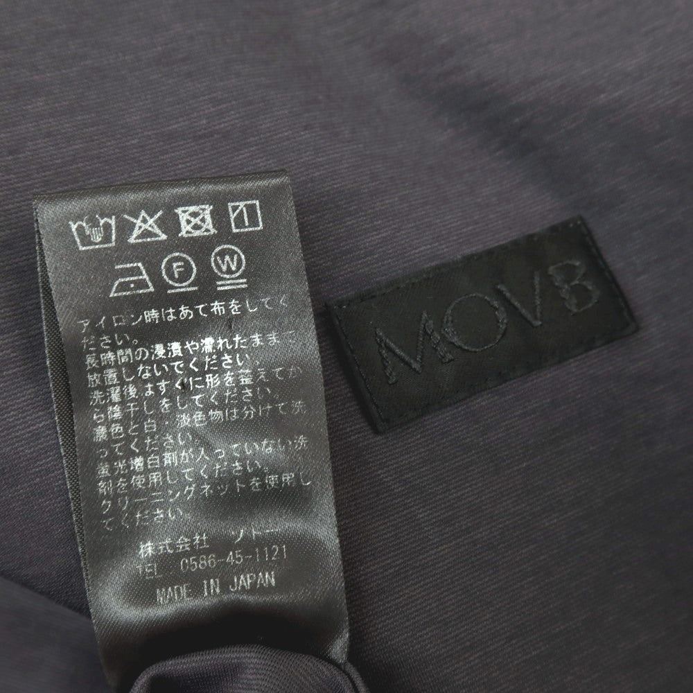 【中古】モーヴ MOVB コットンナイロン ジャージー イージースラックスパンツ ダークグレー【サイズ48】【 状態ランクB 】【 メンズ 】