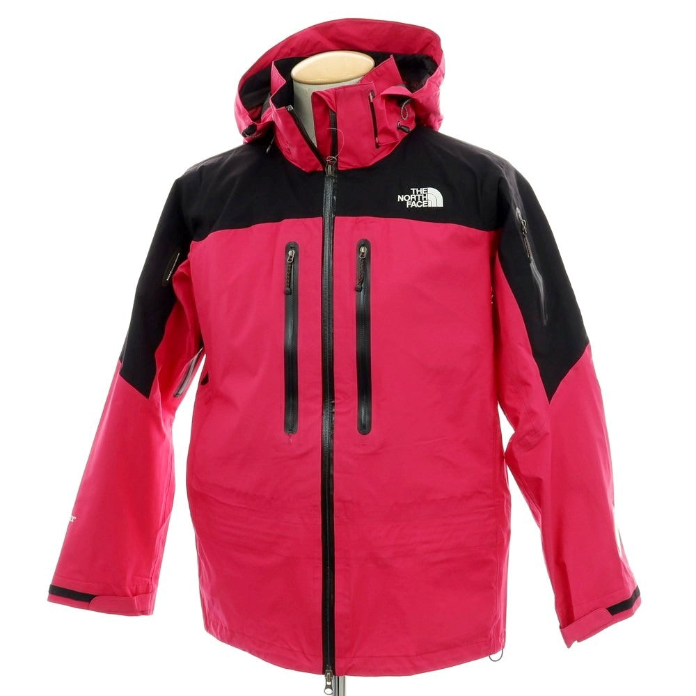 【中古】ザノースフェイス THE NORTH FACE RTG Flight Jacket GORE-TEX ナイロン マウンテンパーカー ピンクxブラック【 S 】【 状態ランクC 】【 メンズ 】