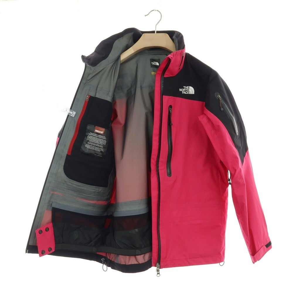 【中古】ザノースフェイス THE NORTH FACE RTG Flight Jacket GORE-TEX ナイロン マウンテンパーカー ピンクxブラック【 サイズS 】【 状態ランクC 】【 メンズ 】 [APD]