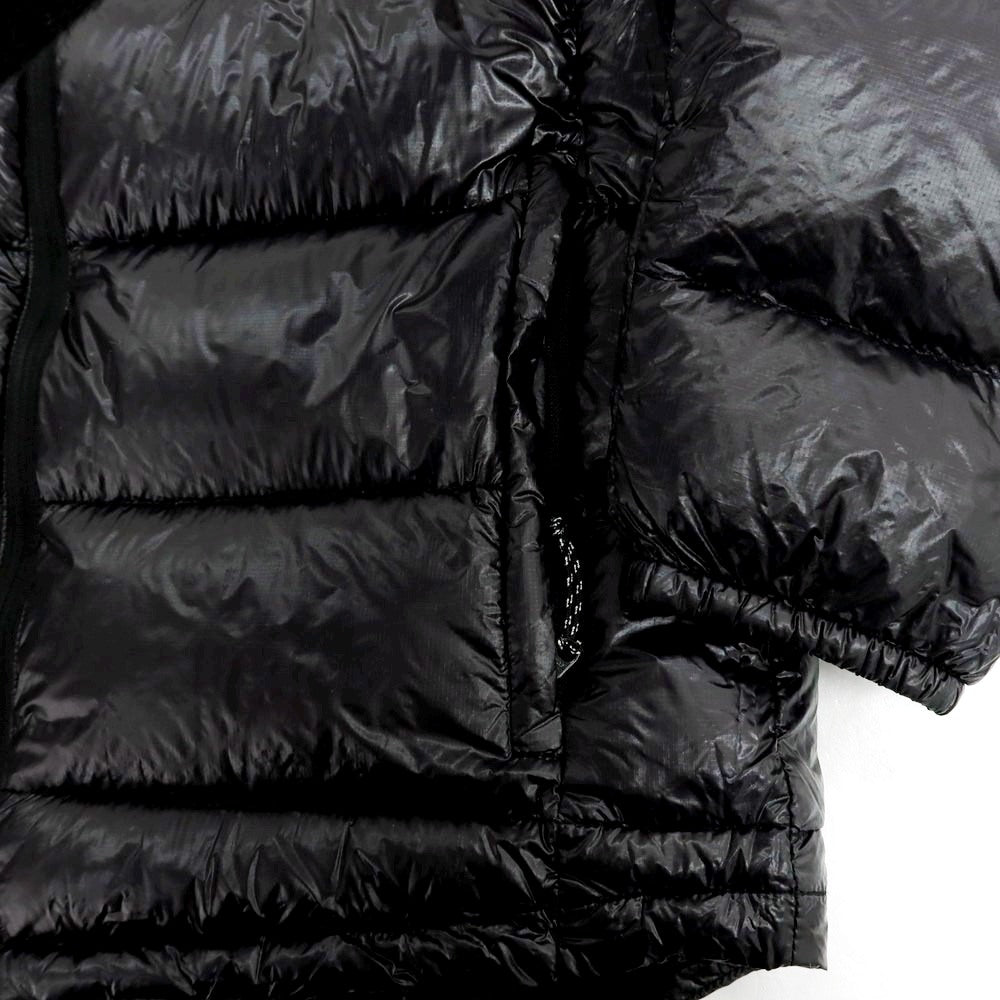 【中古】ナンガ NANGA ポケッタブル ナイロン ダウンジャケット ブラック【 S（JPN） 】【 状態ランクB 】【 メンズ 】