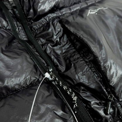 【中古】ナンガ NANGA ポケッタブル ナイロン ダウンジャケット ブラック【 S（JPN） 】【 状態ランクB 】【 メンズ 】