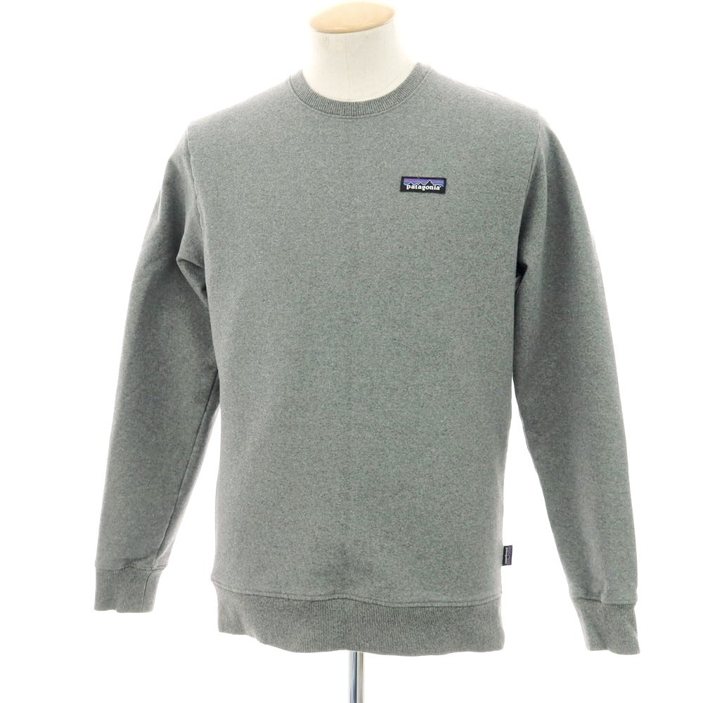 【中古】パタゴニア patagonia コットンポリエステル スウェット グレー【サイズS】【 状態ランクC 】【 メンズ 】[BPD]