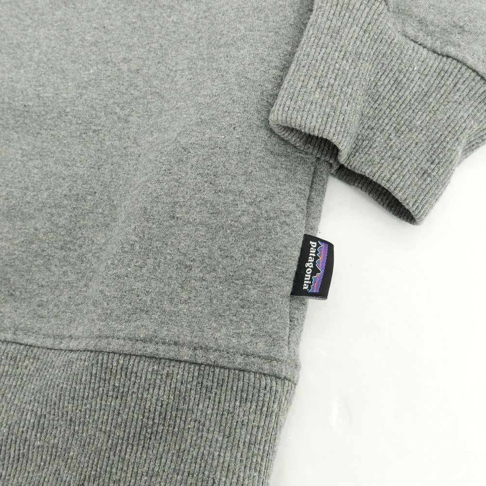 【中古】パタゴニア patagonia コットンポリエステル スウェット グレー【サイズS】【 状態ランクC 】【 メンズ 】[BPD]
