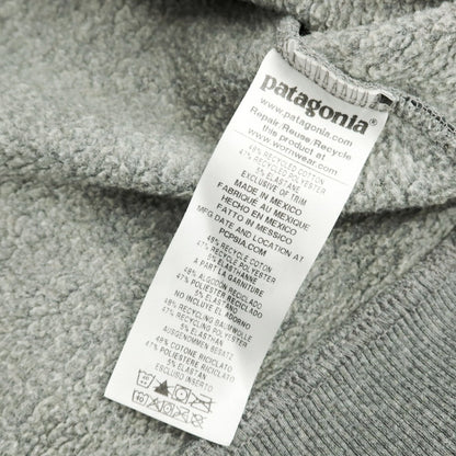 【中古】パタゴニア patagonia コットンポリエステル スウェット グレー【 S 】【 状態ランクC 】【 メンズ 】