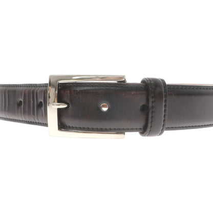 【中古】メイカーズシャツ カマクラ Makers Shirt 鎌倉 コードバン ベルト ブラック【 85 】【 状態ランクC 】【 メンズ 】