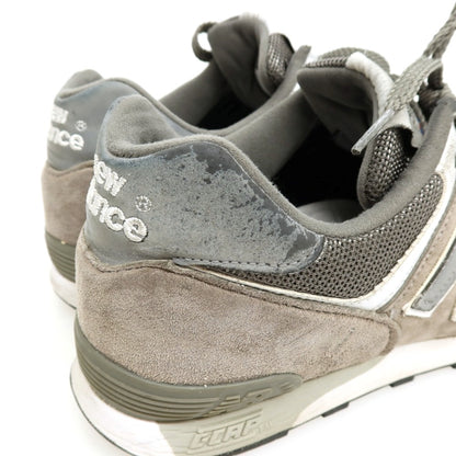 【中古】ニューバランス NEW BALANCE M576PMG 英国製 スニーカー グレー【サイズUK8 1/2】【 状態ランクC 】【 メンズ 】