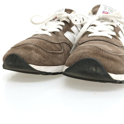 【中古】ニューバランス NEW BALANCE M576DGW 英国製 スニーカー ダークウォームグレー【サイズUK8 1/2】【 状態ランクC 】【 メンズ 】