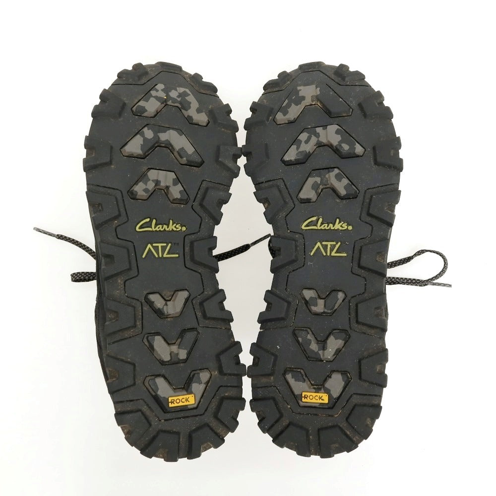 【中古】クラークス Clarks スニーカー ブラック【サイズUK8 1/2】【 状態ランクB 】【 メンズ 】