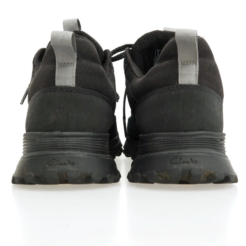 【中古】クラークス Clarks スニーカー ブラック【サイズUK8 1/2】【 状態ランクB 】【 メンズ 】