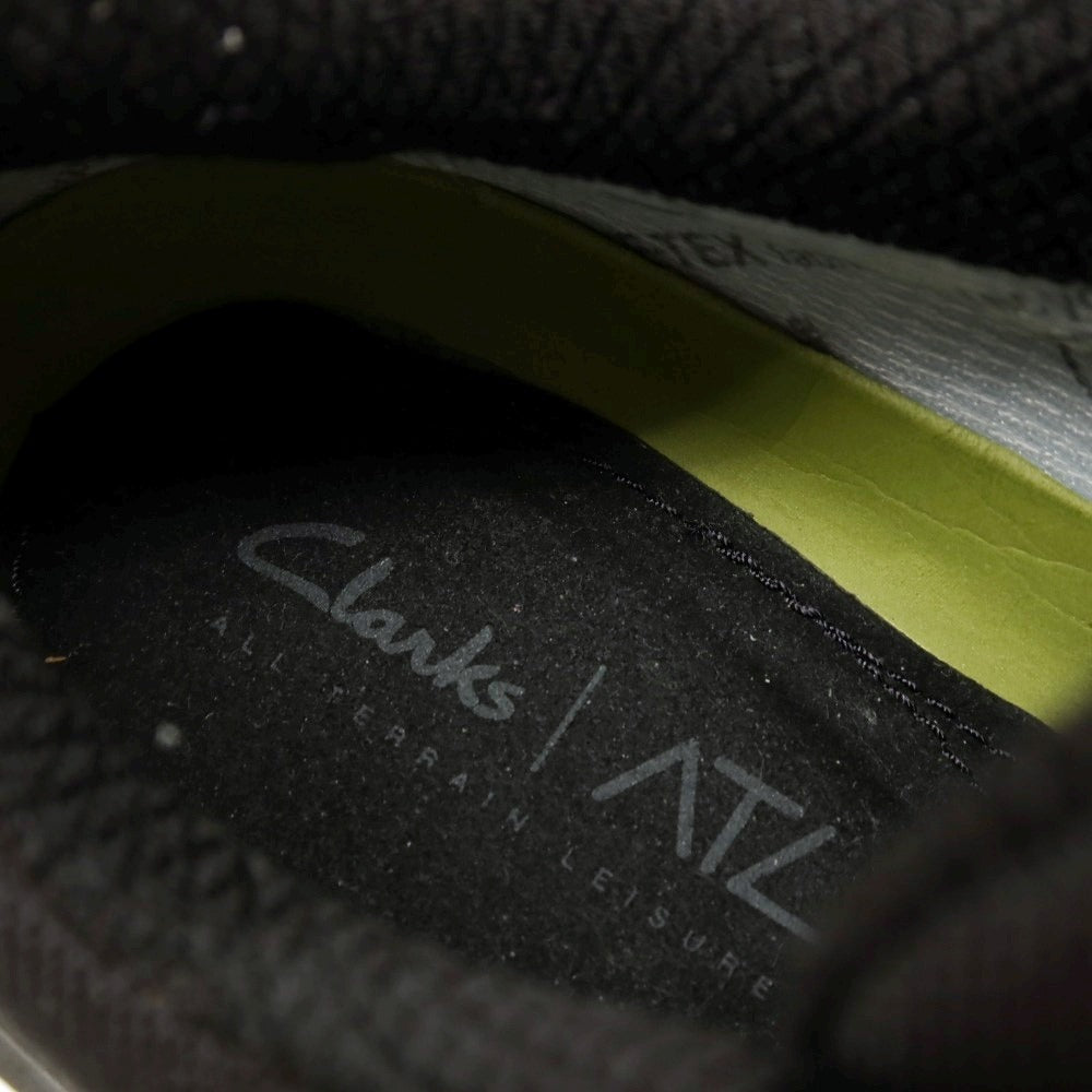 【中古】クラークス Clarks スニーカー ブラック【サイズUK8 1/2】【 状態ランクB 】【 メンズ 】