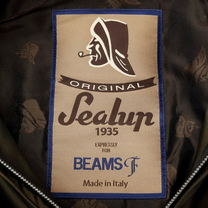 【中古】シーラップ Sealup BEAMS F別注 ポリエステル ダブルジップ スイングトップ オリーブ【 48 】【 状態ランクA 】【 メンズ 】 []