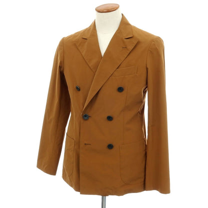 【中古】ティモーネ Timone ポリエステルナイロン ダブル6B カジュアルジャケット キャメル【サイズＭ】【 状態ランクA 】【 メンズ 】