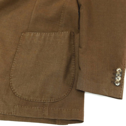 【中古】エルビーエム1911 L.B.M.1911 ガーメントダイ ウール 2B カジュアルジャケット オーカーブラウン【サイズ48】【 状態ランクA 】【 メンズ 】