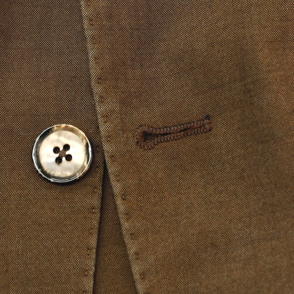 【中古】エルビーエム1911 L.B.M.1911 ガーメントダイ ウール 2B カジュアルジャケット オーカーブラウン【サイズ48】【 状態ランクA 】【 メンズ 】