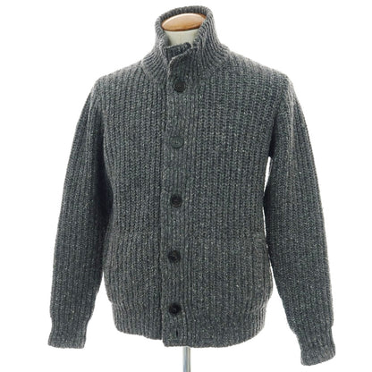 【中古】ロベルトコリーナ ROBERTO COLLINA ローゲージ カーディガン グレー【 48 】【 状態ランクB 】【 メンズ 】
