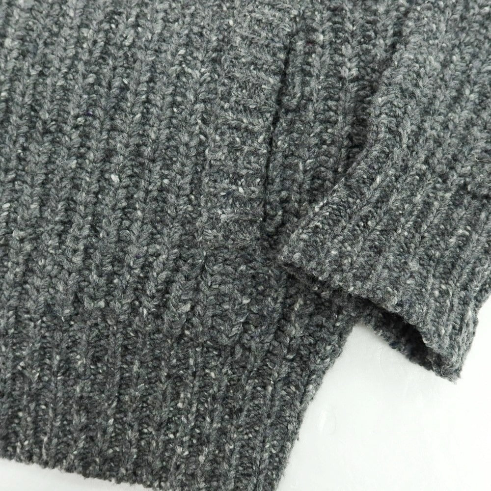 【中古】ロベルトコリーナ ROBERTO COLLINA ローゲージ カーディガン グレー【 48 】【 状態ランクB 】【 メンズ 】