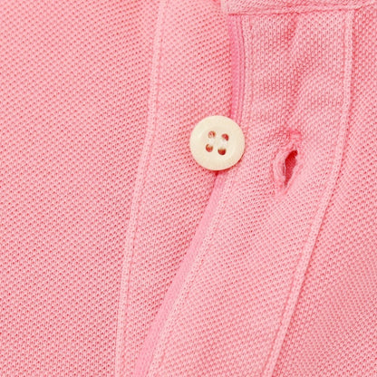 【中古】ボッジ BOGGI コットン 鹿の子 半袖ポロシャツ ピンク【サイズM】【 状態ランクB 】【 メンズ 】