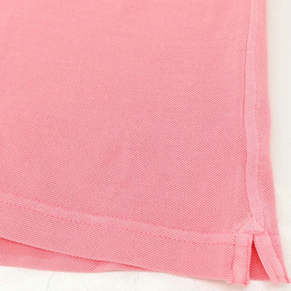 【中古】ボッジ BOGGI コットン 鹿の子 半袖ポロシャツ ピンク【サイズM】【 状態ランクB 】【 メンズ 】