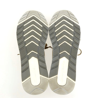 【中古】サントーニ Santoni レザー スニーカー グレージュ【サイズ5 1/2】【 状態ランクB 】【 メンズ 】