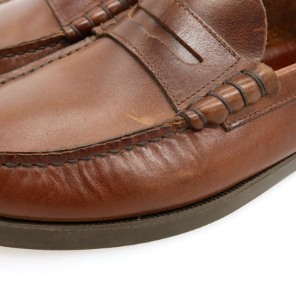 【中古】パラブーツ Paraboot CORAUX ローファー ブラウン【サイズ6 1/2】【 状態ランクC 】【 メンズ 】