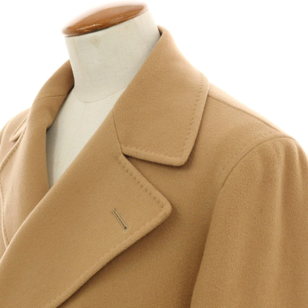 【中古】タリアトーレ TAGLIATORE ウール ダブルブレストコート キャメル系【 48 】【 状態ランクB 】【 メンズ 】