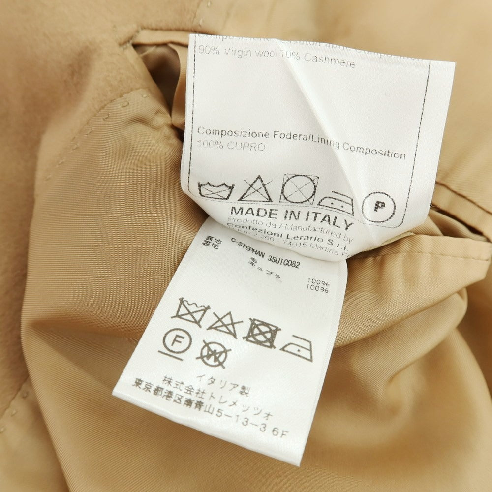 【中古】タリアトーレ TAGLIATORE ウール ダブルブレストコート キャメル系【 48 】【 状態ランクB 】【 メンズ 】