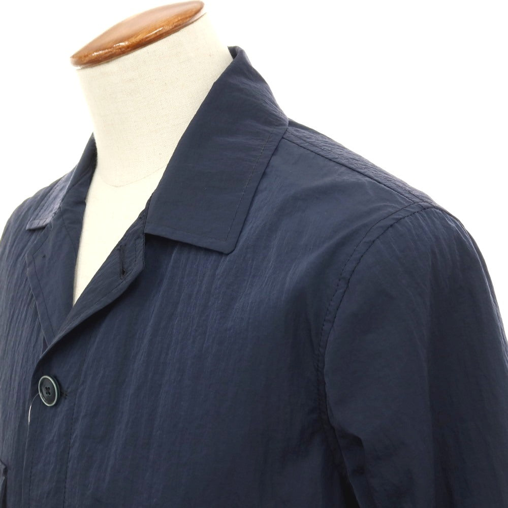 【中古】タリアトーレ TAGLIATORE BUCK ナイロン サファリジャケット ネイビー【サイズ48】【 状態ランクC 】【 メンズ 】
