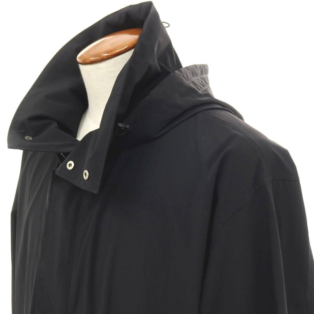 【中古】エス S ポリエステル スタンドカラー ミリタリーコート ブラック【サイズ2】【 状態ランクB 】【 メンズ 】