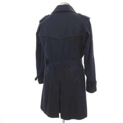 【中古】グレンフェル GRENFELL コットン トレンチコート ネイビー【 40 】【 状態ランクB 】【 メンズ 】