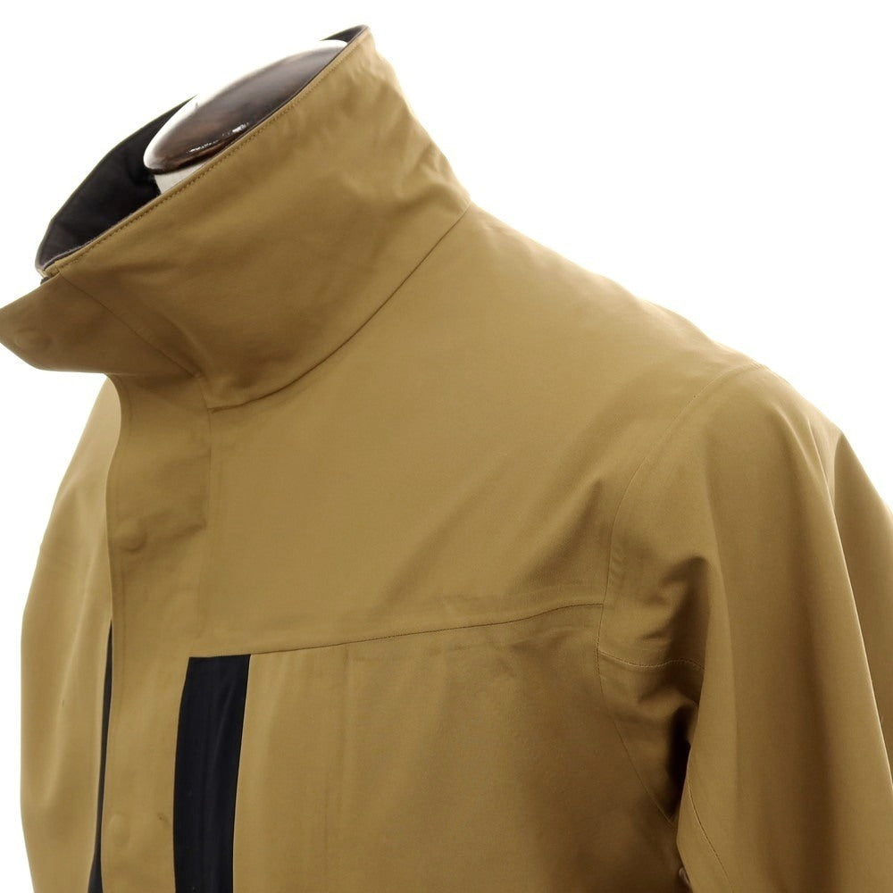 【中古】ミレー MILLET ナイロン スタンドカラー シェルジャケット ブラウン【 サイズＬ 】【 状態ランクC 】【 メンズ 】 [APD]