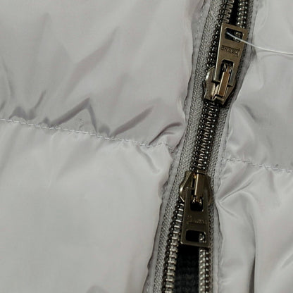 【中古】ヘルノ Herno ニット ダブルジップ ダウンジャケット グレー【 48 】【 状態ランクB 】【 メンズ 】