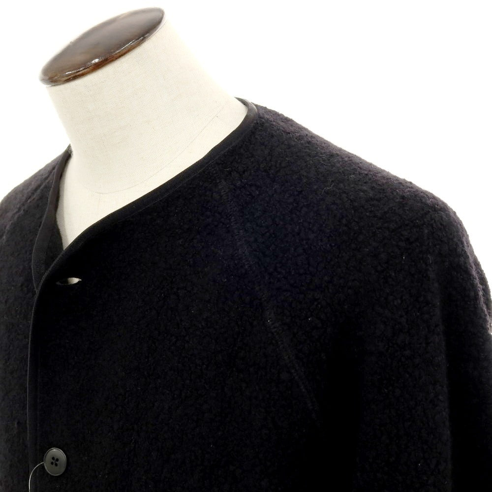 【中古】アクシーズクイン AXESQUIN ウールナイロンポリエステル フリースジャケット ブラック【 Ｌ 】【 状態ランクB 】【 メンズ 】