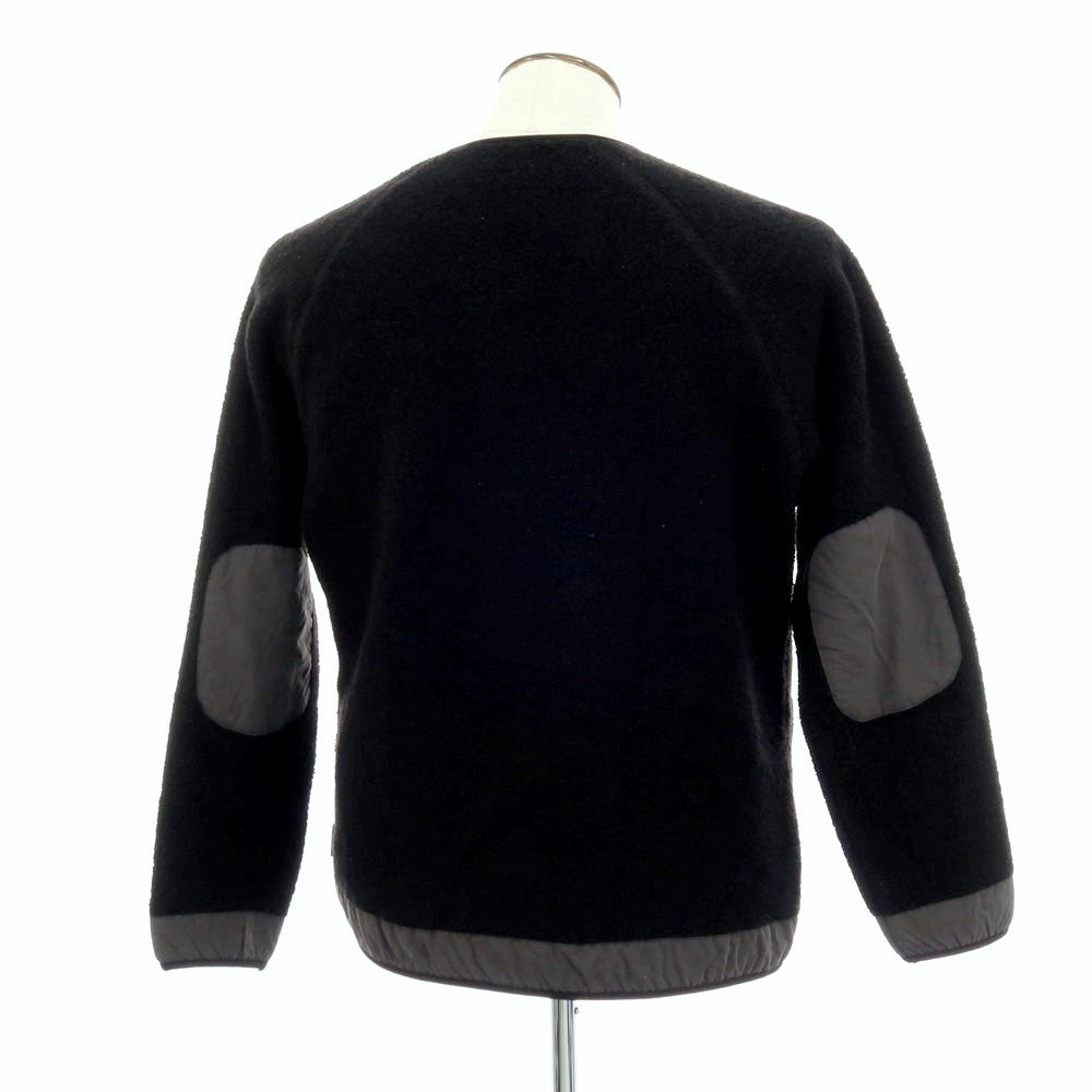 【中古】アクシーズクイン AXESQUIN ウールナイロンポリエステル フリースジャケット ブラック【 Ｌ 】【 状態ランクB 】【 メンズ 】