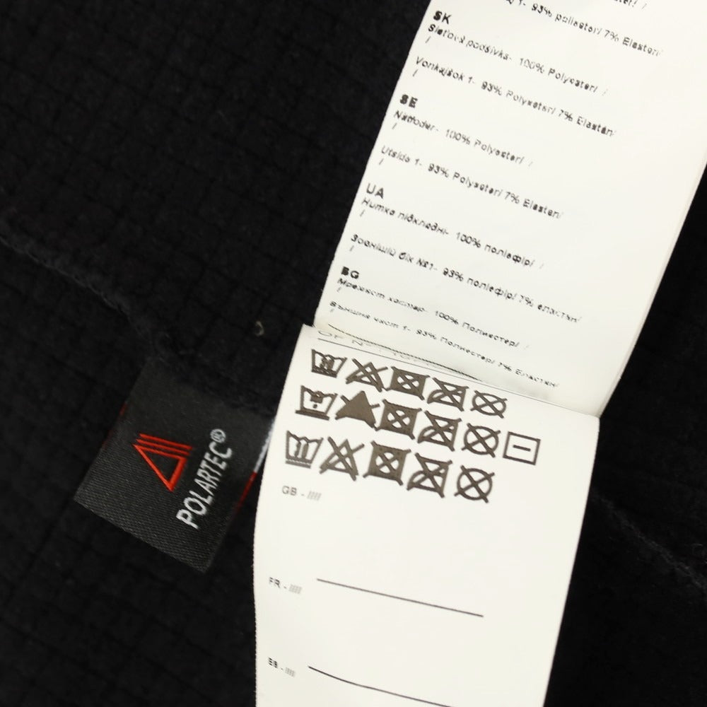 【中古】ミレー MILLET POLARTEC ポリエステル グリットフリース フーデッドブルゾン ブラック【 Ｌ 】【 状態ランクB 】【 メンズ 】