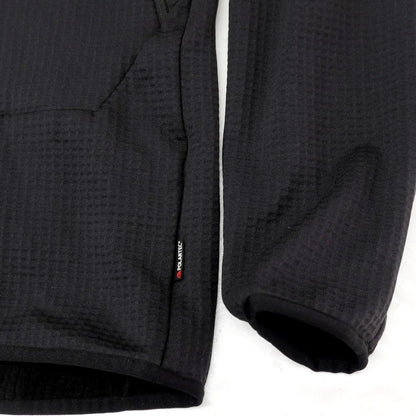 【中古】ミレー MILLET POLARTEC ポリエステル グリットフリース フーデッドブルゾン ブラック【 Ｌ 】【 状態ランクB 】【 メンズ 】