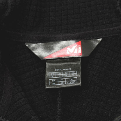 【中古】ミレー MILLET POLARTEC ポリエステル グリットフリース フーデッドブルゾン ブラック【 Ｌ 】【 状態ランクB 】【 メンズ 】