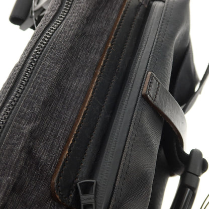 【中古】マスターピース MASTER PIECE 43133 ナイロン スリングバッグ ダークグレーxブラック【 状態ランクB 】【 メンズ 】