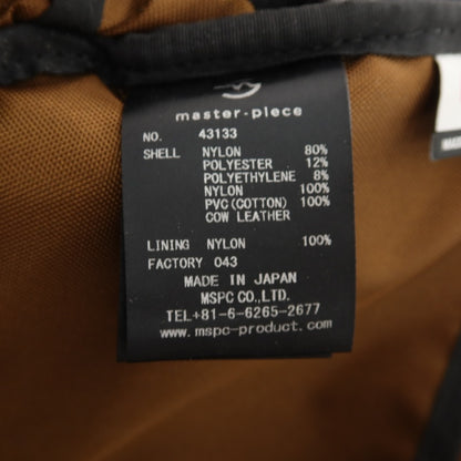 【中古】マスターピース MASTER PIECE 43133 ナイロン スリングバッグ ダークグレーxブラック【 状態ランクB 】【 メンズ 】