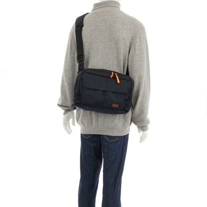 【中古】ミステリーランチ MYSTERY RANCH 297684 ナイロン ショルダーバッグ ブラックネイビー【 状態ランクA 】【 メンズ 】