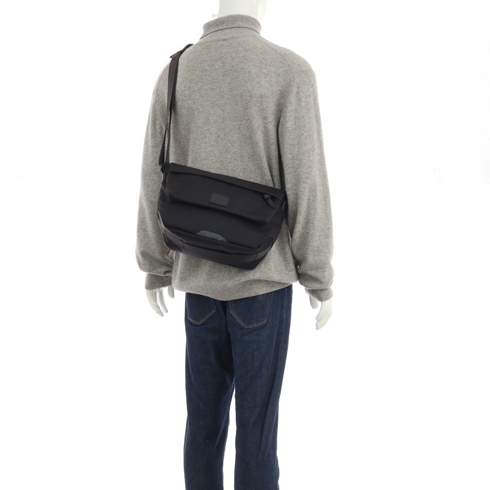 【中古】マンハッタンポーテージ Manhattan Portage ナイロン ショルダーバッグ ブラック【 状態ランクB 】【 メンズ 】