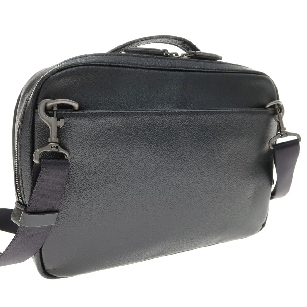 【中古】フジタカ FUJITAKA レザー 2way ショルダーバッグ ブラック【 状態ランクA 】【 メンズ 】