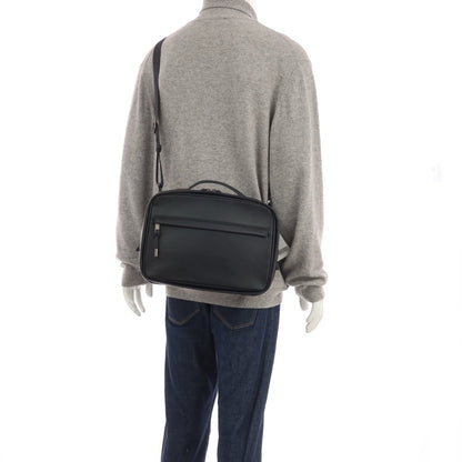 【中古】フジタカ FUJITAKA レザー 2way ショルダーバッグ ブラック【 状態ランクA 】【 メンズ 】