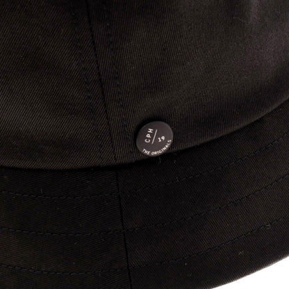 【中古】シープラスヘッドウェアーズ シーピーエイチ C-PLUS HEAD WEARS CPH ツイルコットン バケットハット ブラック【 M/L 】【 状態ランクB 】【 メンズ 】