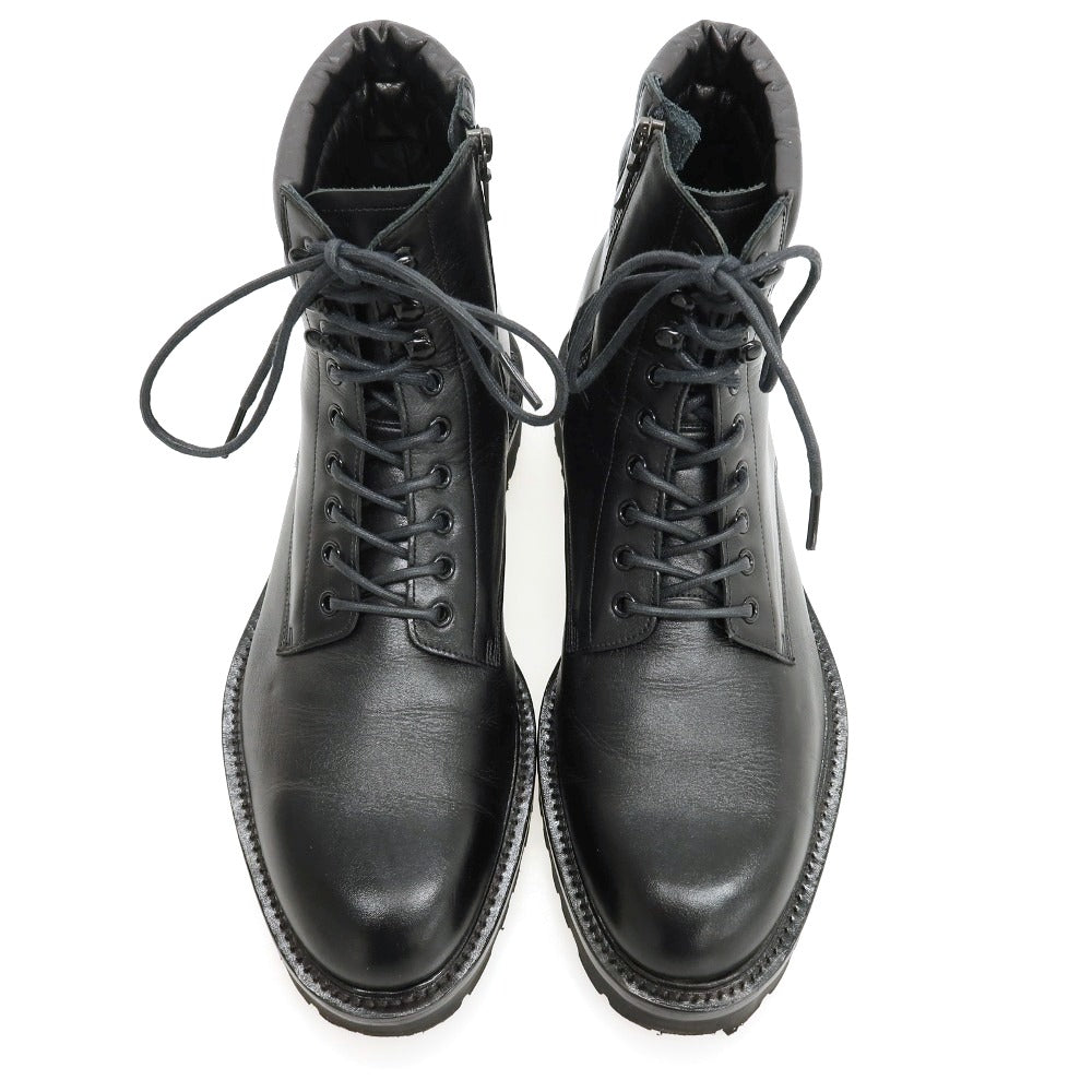 【中古】ダブルエイチ WH WHS0740G レースアップブーツ ブラック【サイズ9】【 状態ランクB 】【 メンズ 】