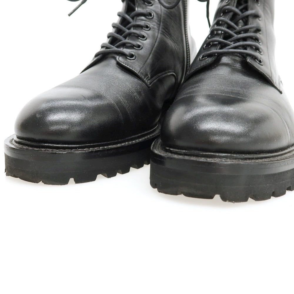 【中古】ダブルエイチ WH WHS0740G レースアップブーツ ブラック【サイズ9】【 状態ランクB 】【 メンズ 】