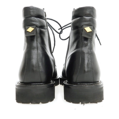 【中古】ダブルエイチ WH WHS0740G レースアップブーツ ブラック【サイズ9】【 状態ランクB 】【 メンズ 】