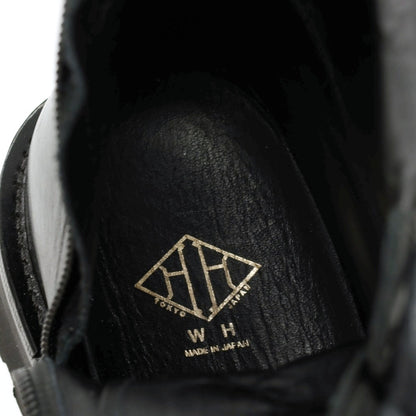 【中古】ダブルエイチ WH WHS0740G レースアップブーツ ブラック【サイズ9】【 状態ランクB 】【 メンズ 】