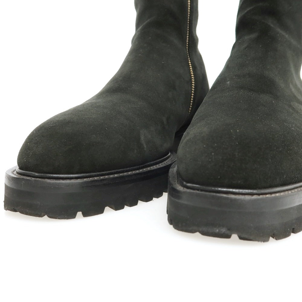 【中古】ダブルエイチ WH WHS/0777G スエード ブーツ ブラック【サイズ9.5】【 状態ランクB 】【 メンズ 】