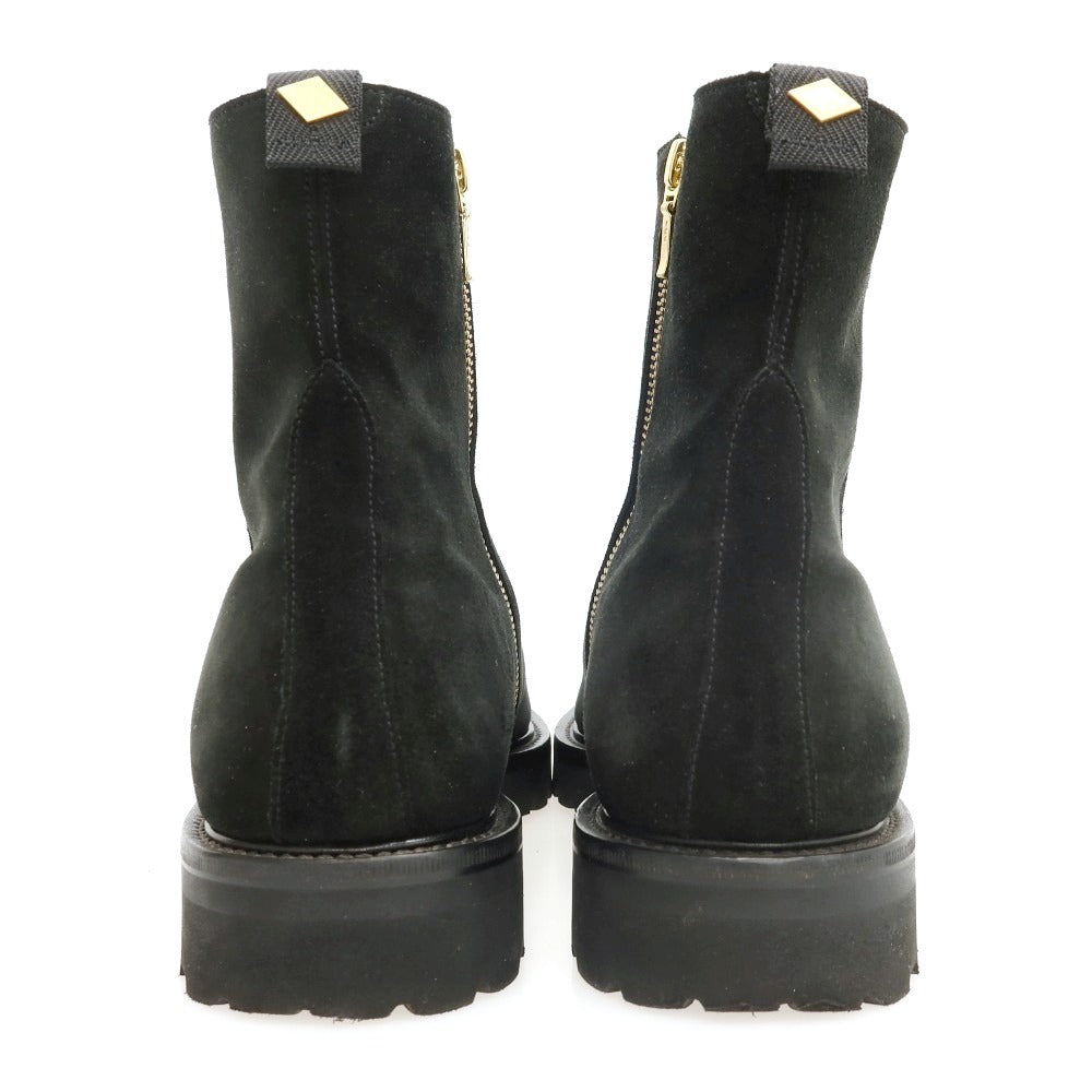 【中古】ダブルエイチ WH WHS/0777G スエード ブーツ ブラック【サイズ9.5】【 状態ランクB 】【 メンズ 】